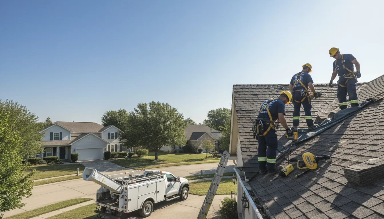 Emergency Roof Repair in Cantrall, IL near me